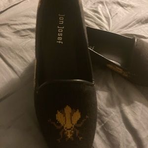 Jon Josef cloth loafers featuring Bees New size 7